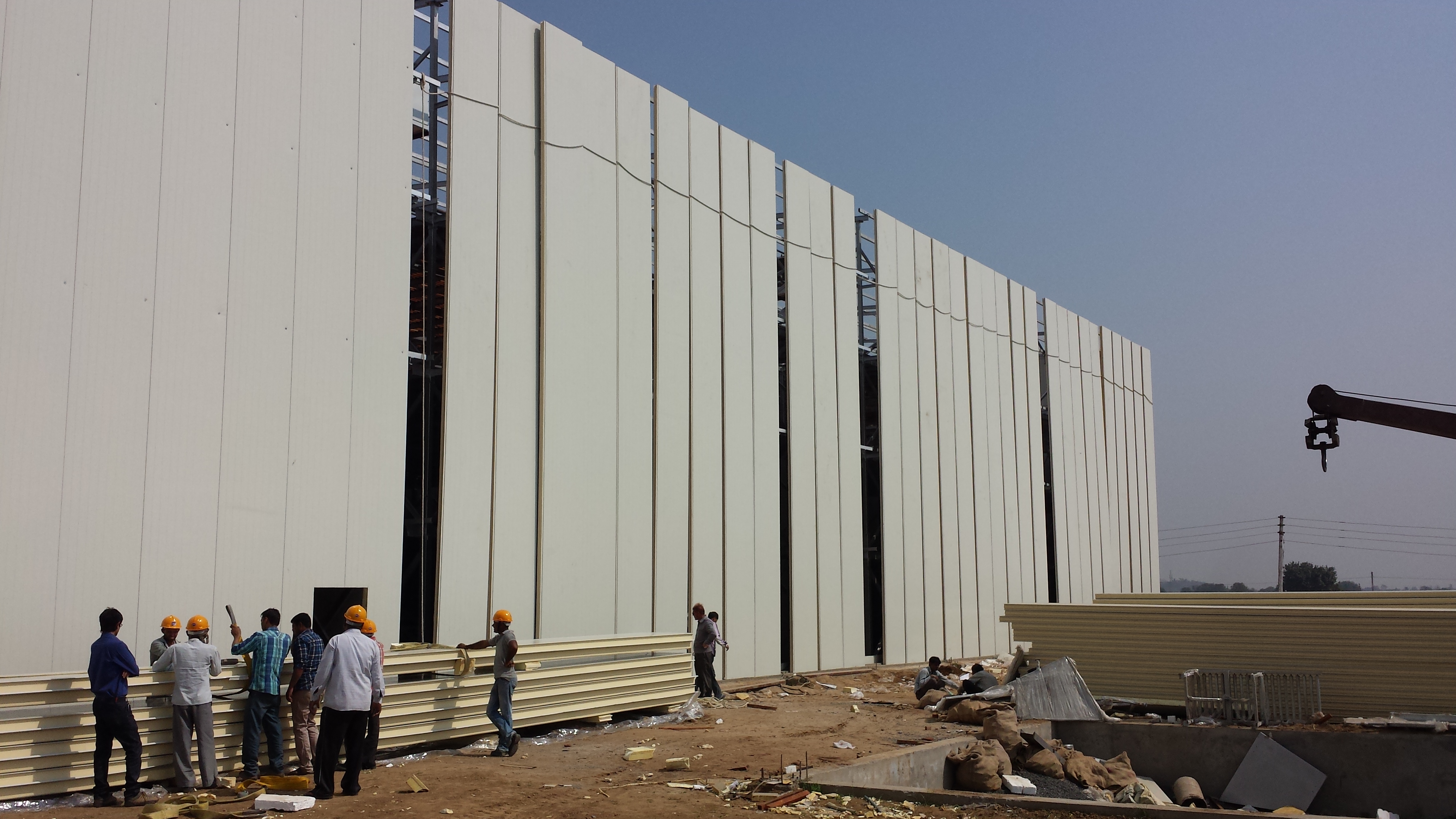 Phoenixx SmartBuild PUF panel factory in Ahmedabad with ready stock